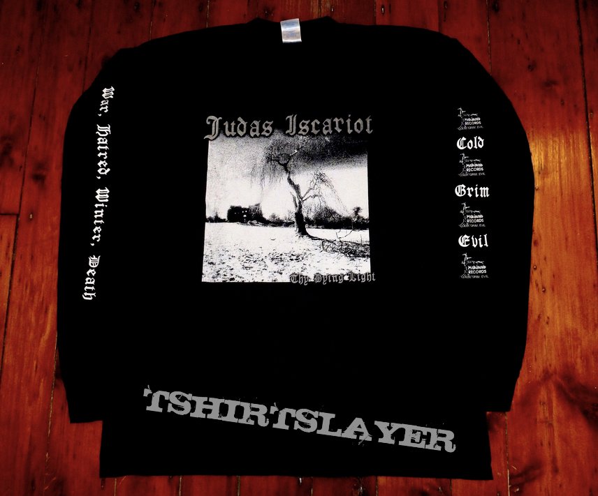 Judas Iscariot - Thy Dying Light War, Winter, Hatred, Death Long Sleeve Judas Iscariot - Thy Dying Light War, Winter, Hatred, Death Long Sleeve