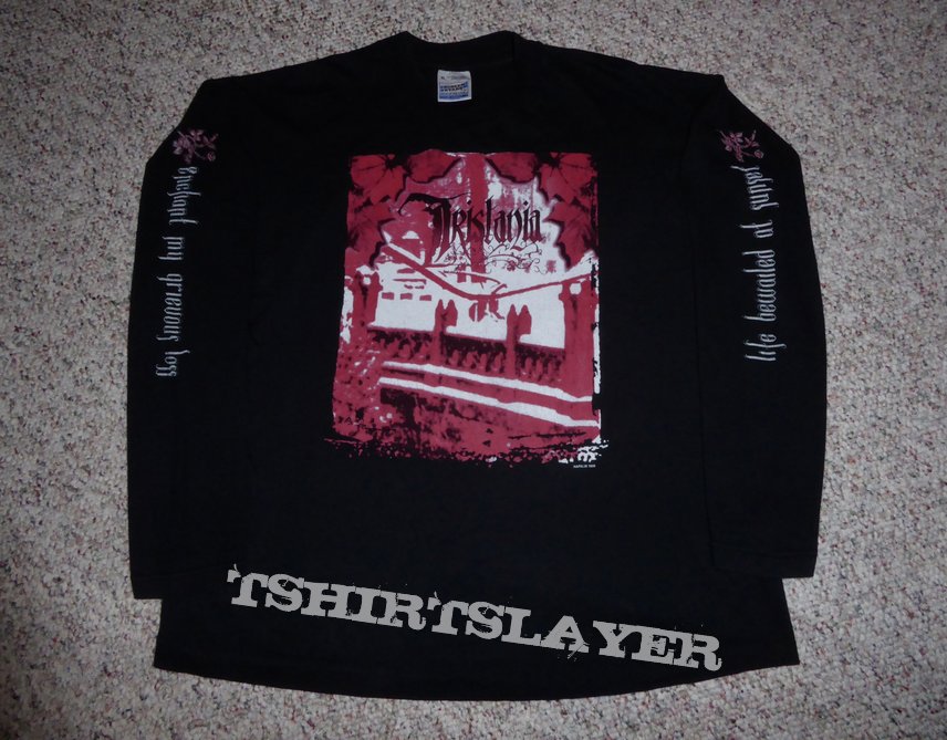 Tristania - Widow Weeds Napalm Records 1998 Long Sleeve XL