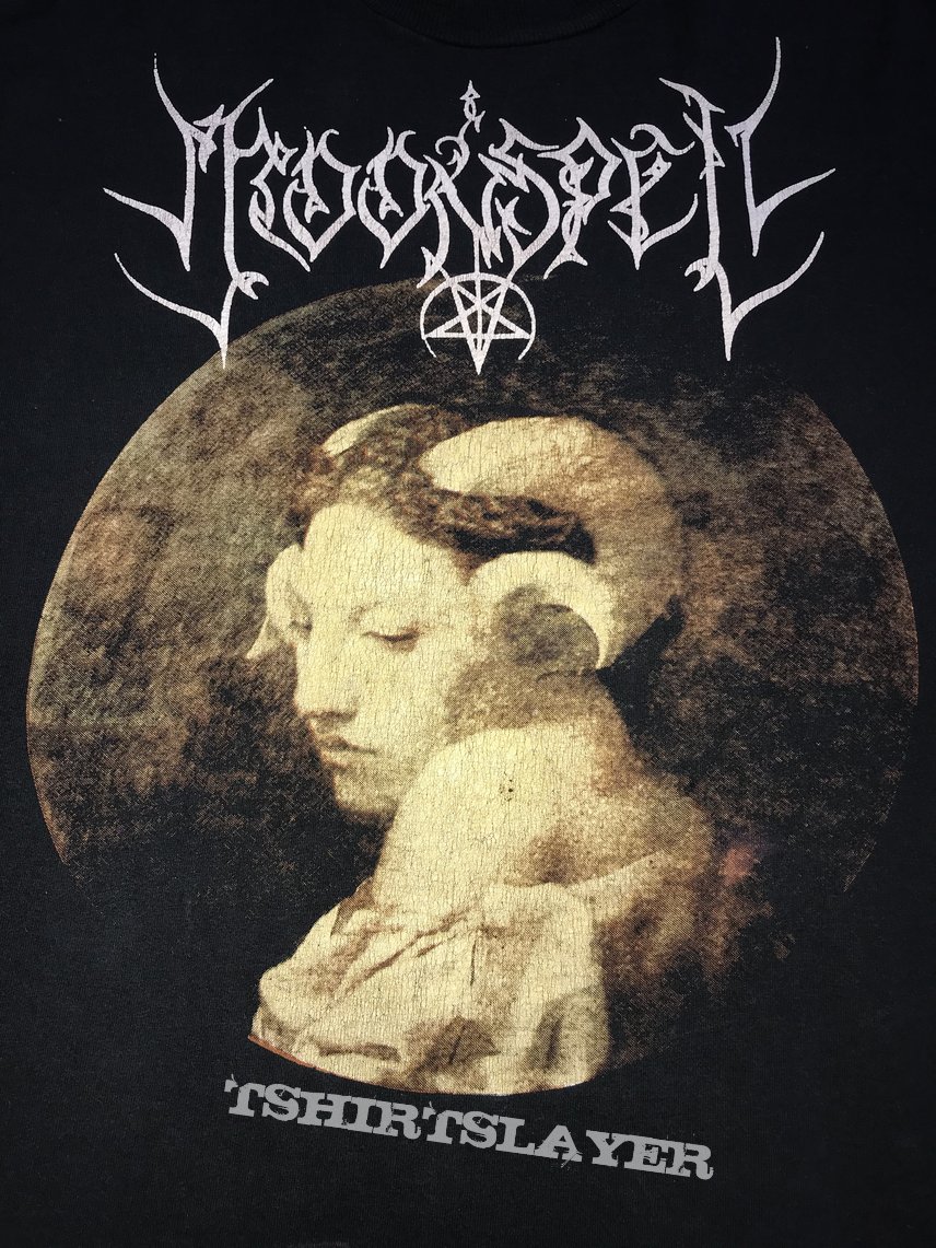 MoonSpell ~ Queen in White Silk Wolfheart 1995 Tour Shirt