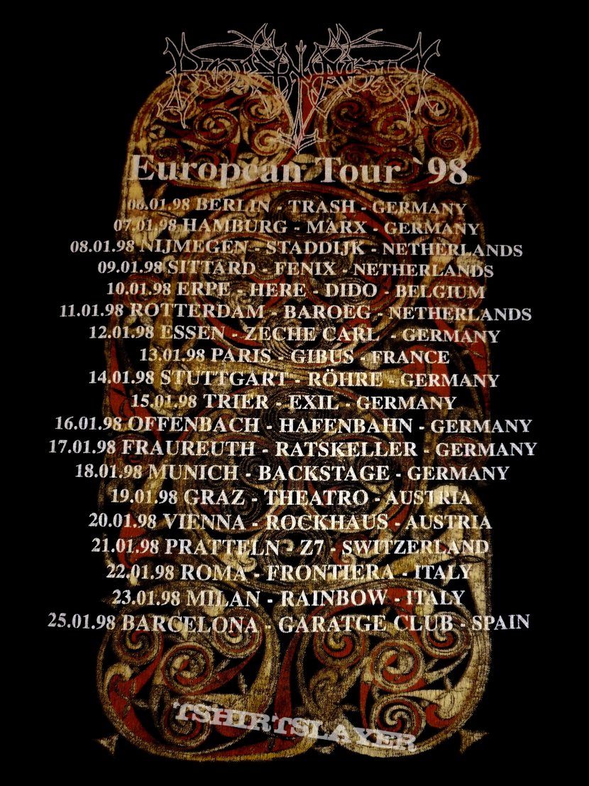 Borknagar - The Eye of Oden/The Olden Domain 1998 Tour LS Borknagar - The Eye of Oden/The Olden Domain 1998 Tour LS