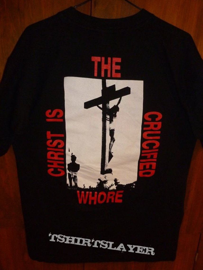 Impaled Nazarene - Christ is the Crucified Whore - Original Shirt ...