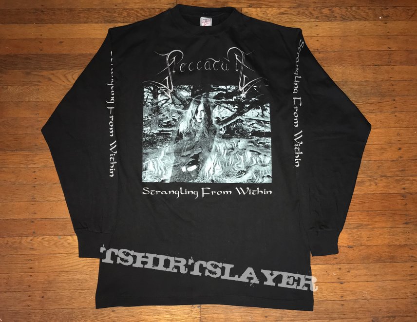 Peccatum - Strangling Within LS Shirt XL 