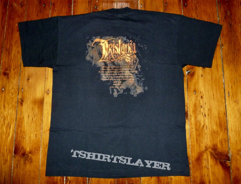 Tristania - Widow Weeds 1998 Tour Shirt + VHS Napalm Records