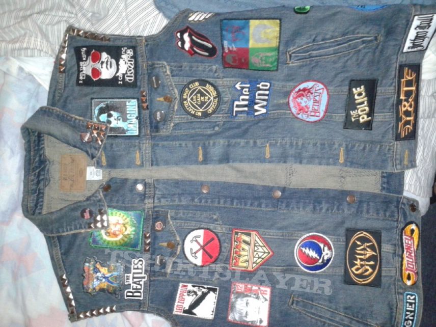 Pink Floyd Classic Rock/Metal Vest (in progress)