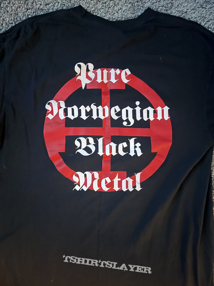 Mayhem - “Pure Norwegian Black Metal” bootleg shirt