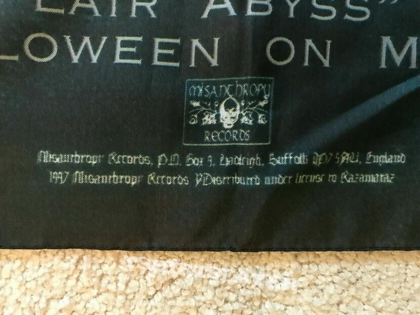 Mayhem - &quot;Invades England / Wolf&#039;s Lair Abyss&quot; 1997 Flag / Banner