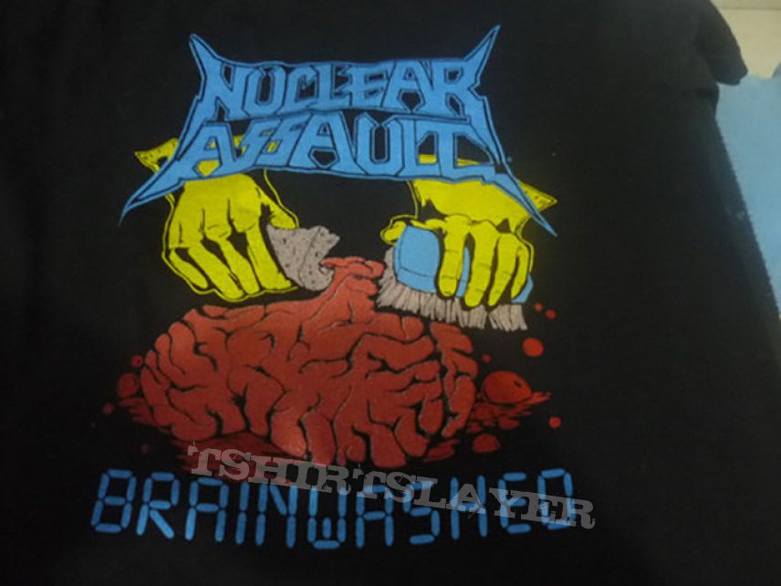 Nuclear Assault - Brainwashed  Vintage shirt.