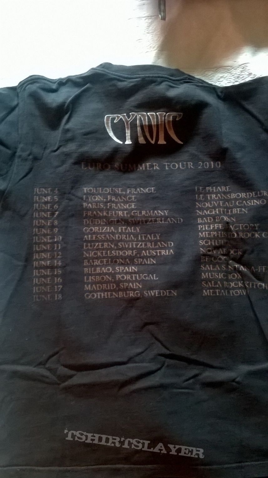 cynic tour t shirt