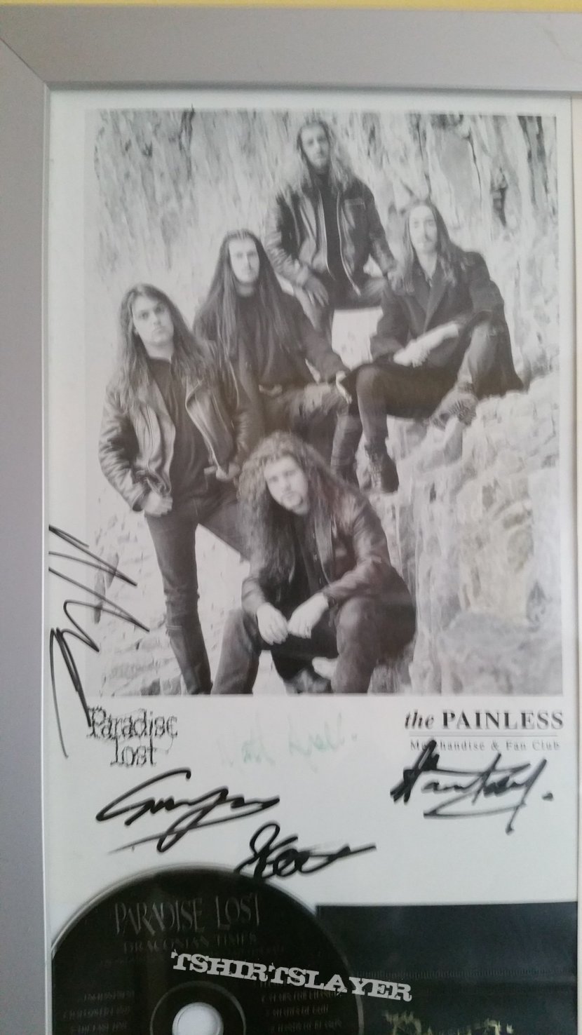 Paradise Lost - The Painless fan club band photo