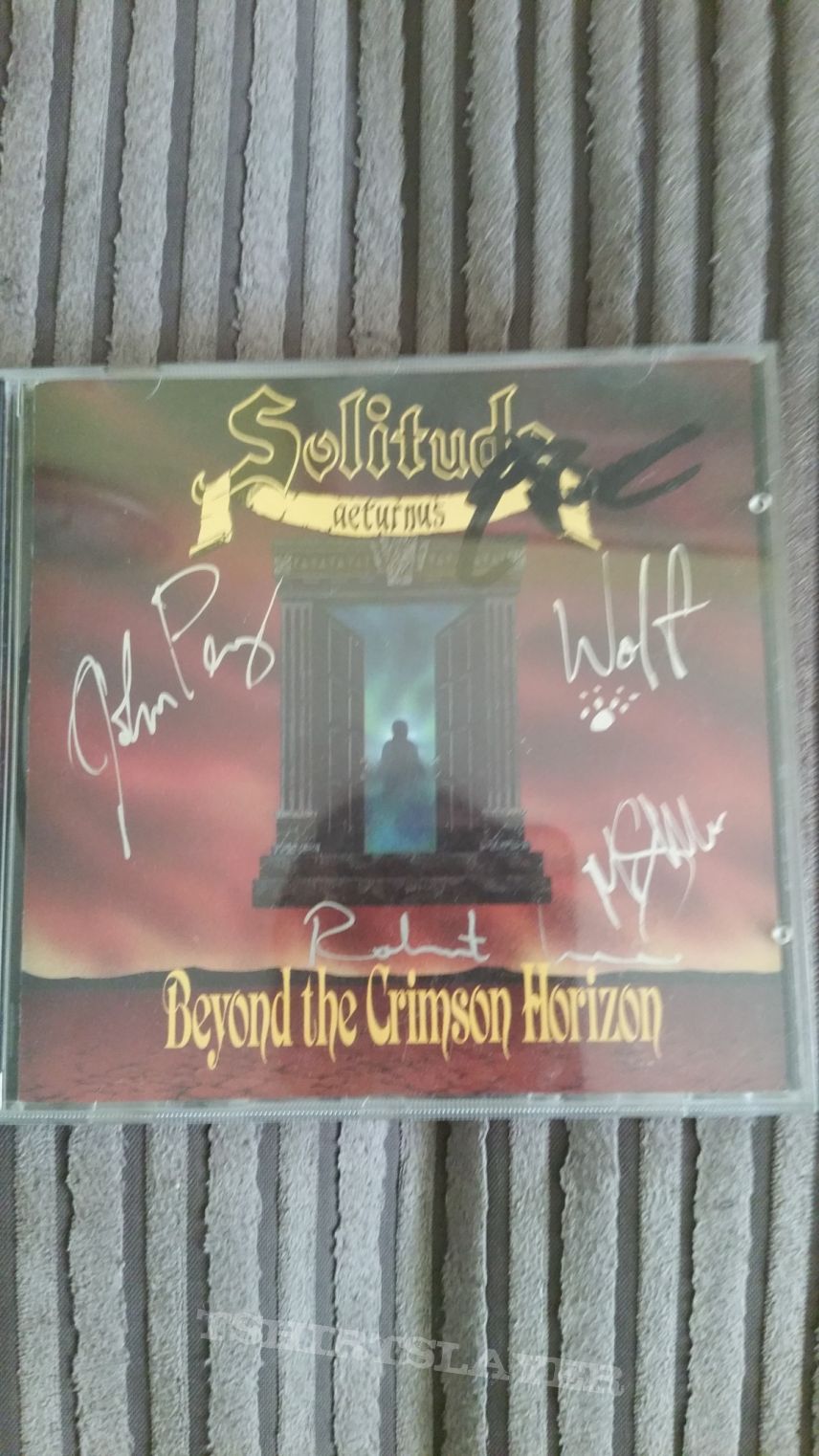 Solitude Aeturnus - Beyond the Crimson Horizon - original issue cd