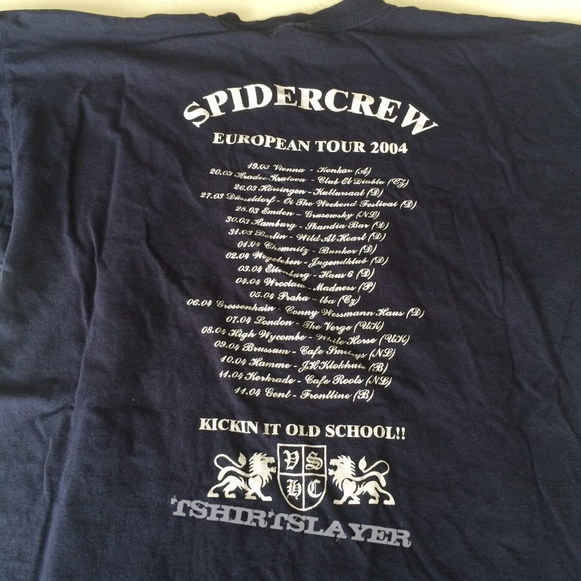 spider crew t-shirt