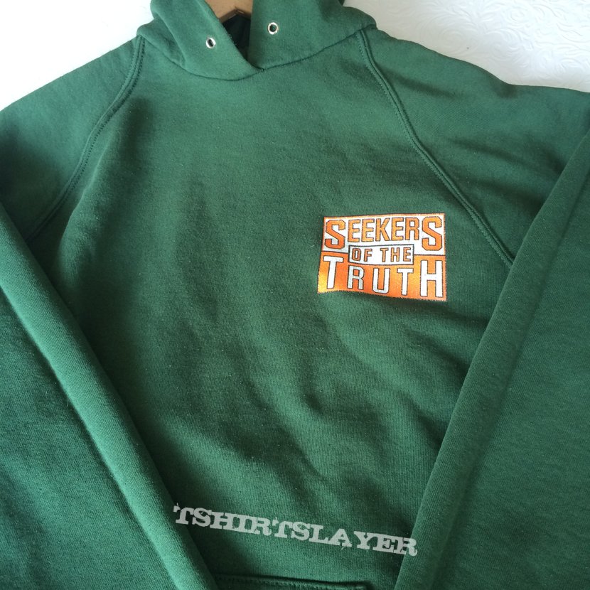 seekers of the truth hooded sweater