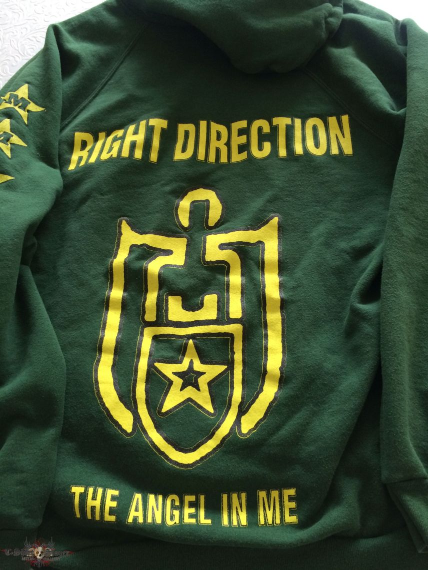 right direction hooded sweater