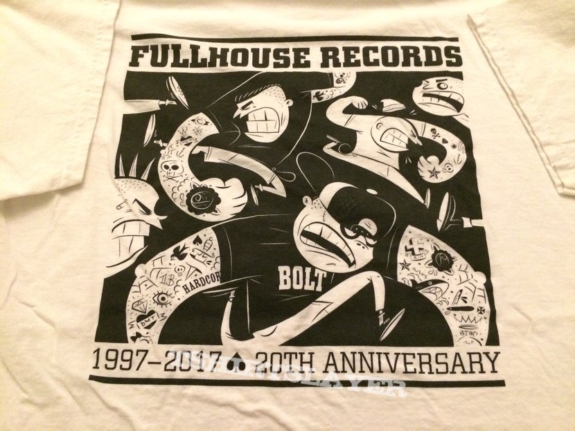 Bolt full house records t-shirt