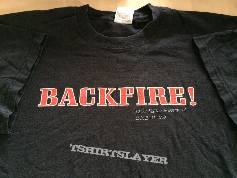 backfire t-shirt