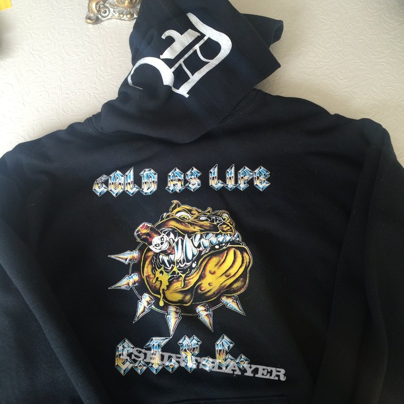 cold as life hooded sweater