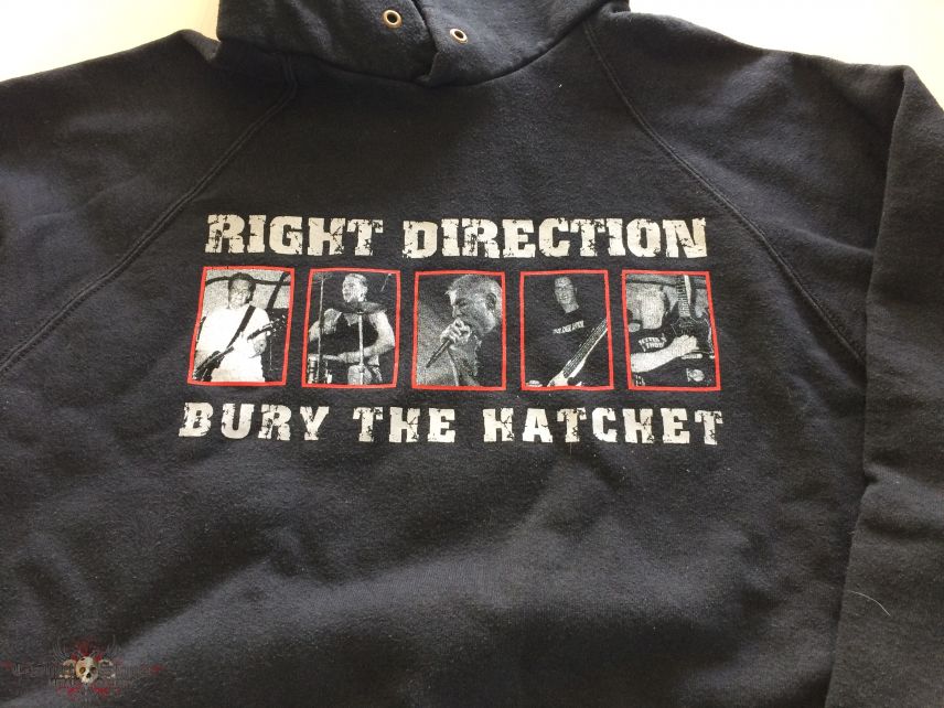 right direction hooded sweater