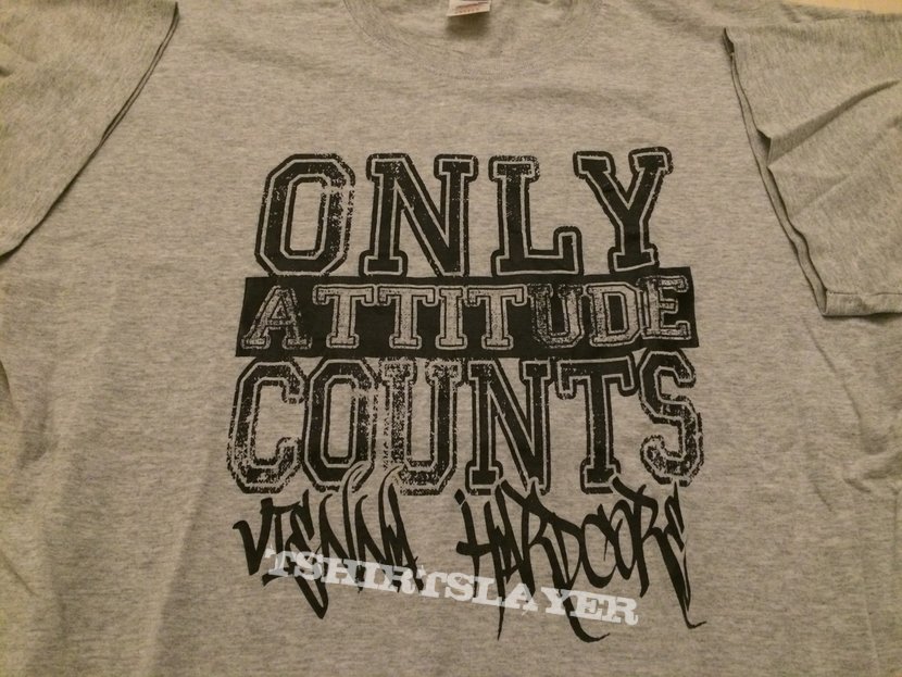 only attitude counts t-shirt