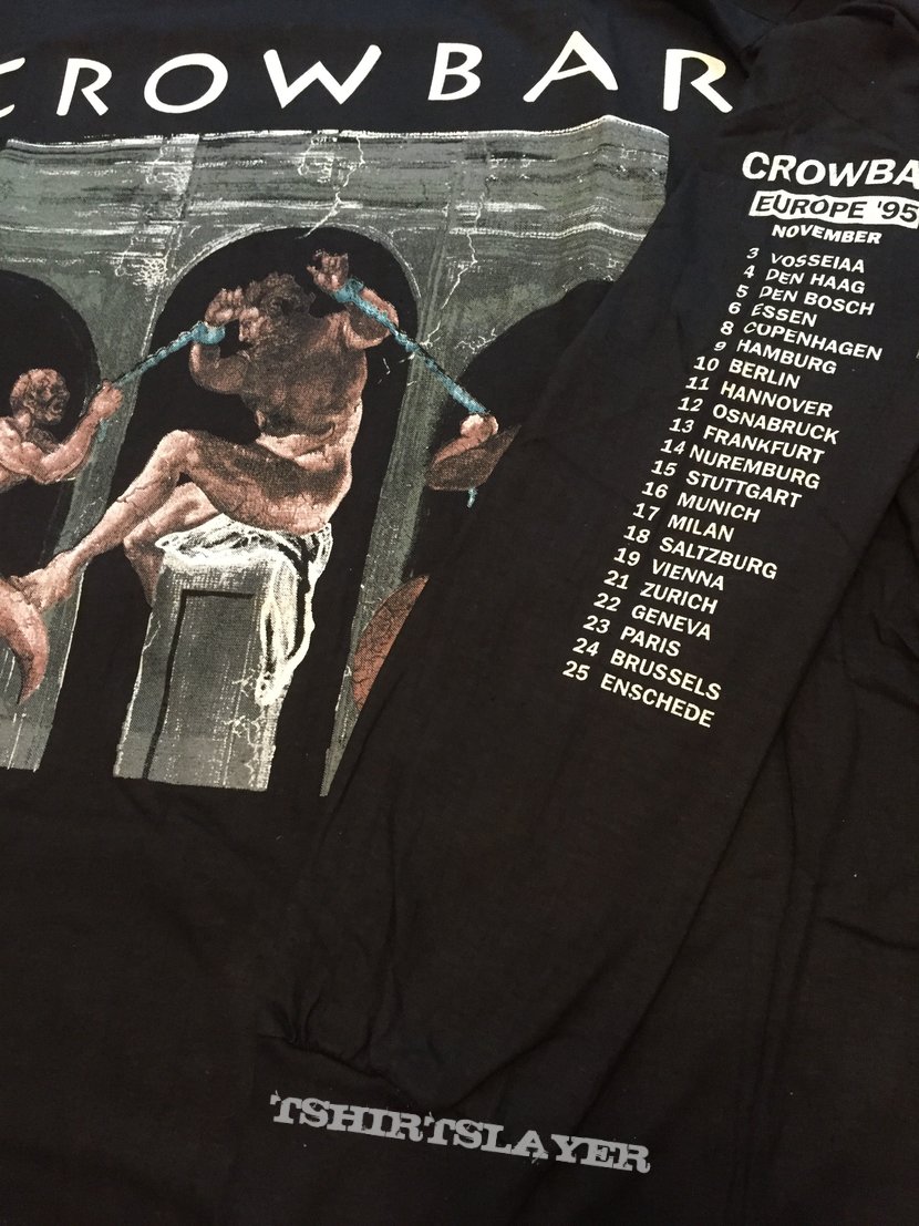 Crowbar - Time Heals Nothing Europe 1995 tour longsleeve shirt 