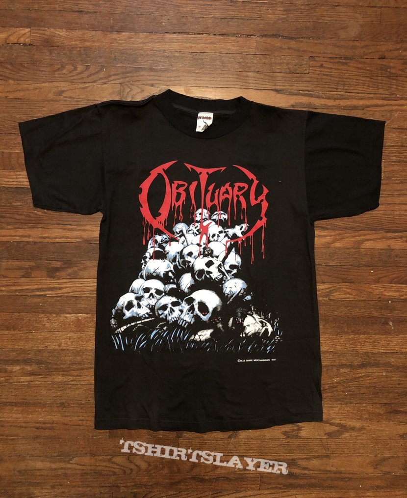 Obituary - Cause of Death / Pile Of Skulls 