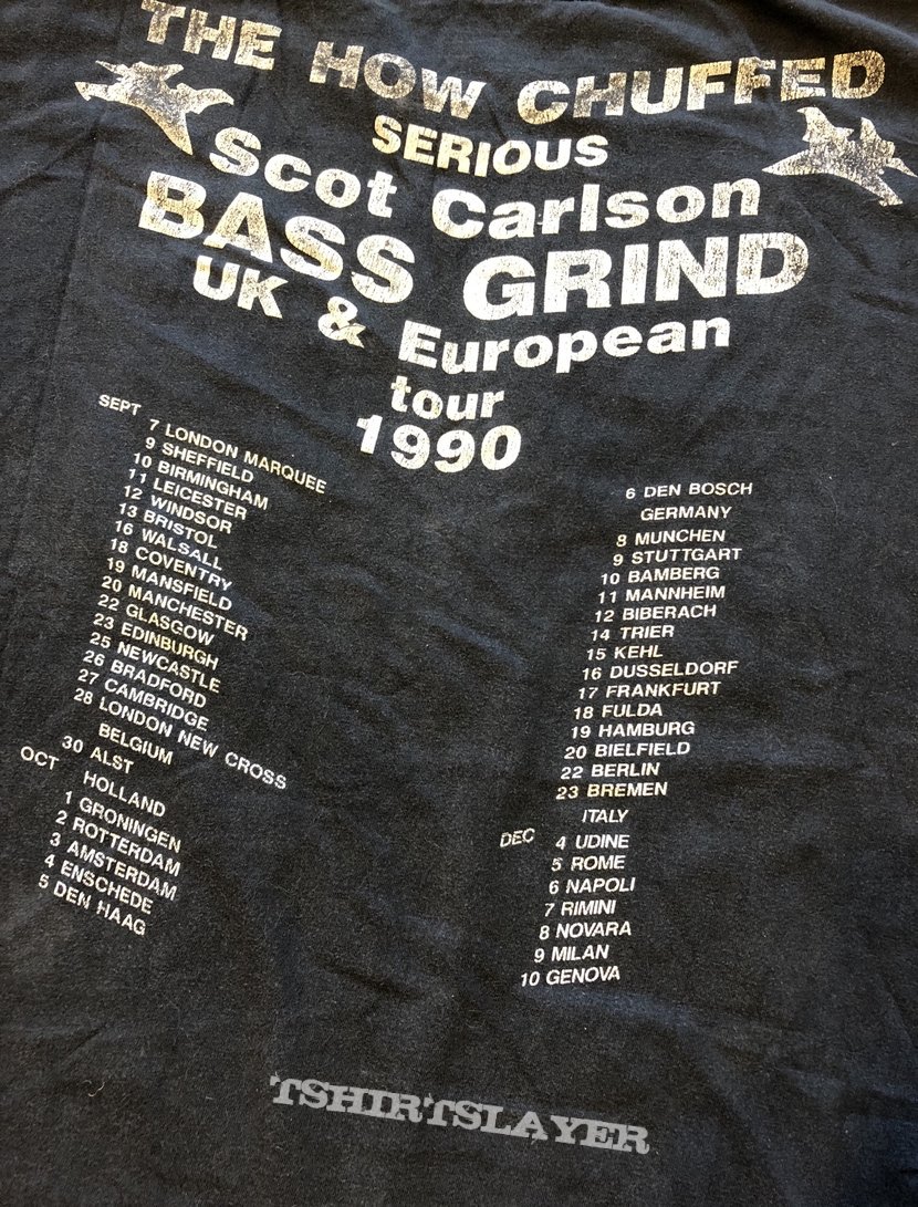 Napalm Death - Life 1990 uk &amp; European tour shirt