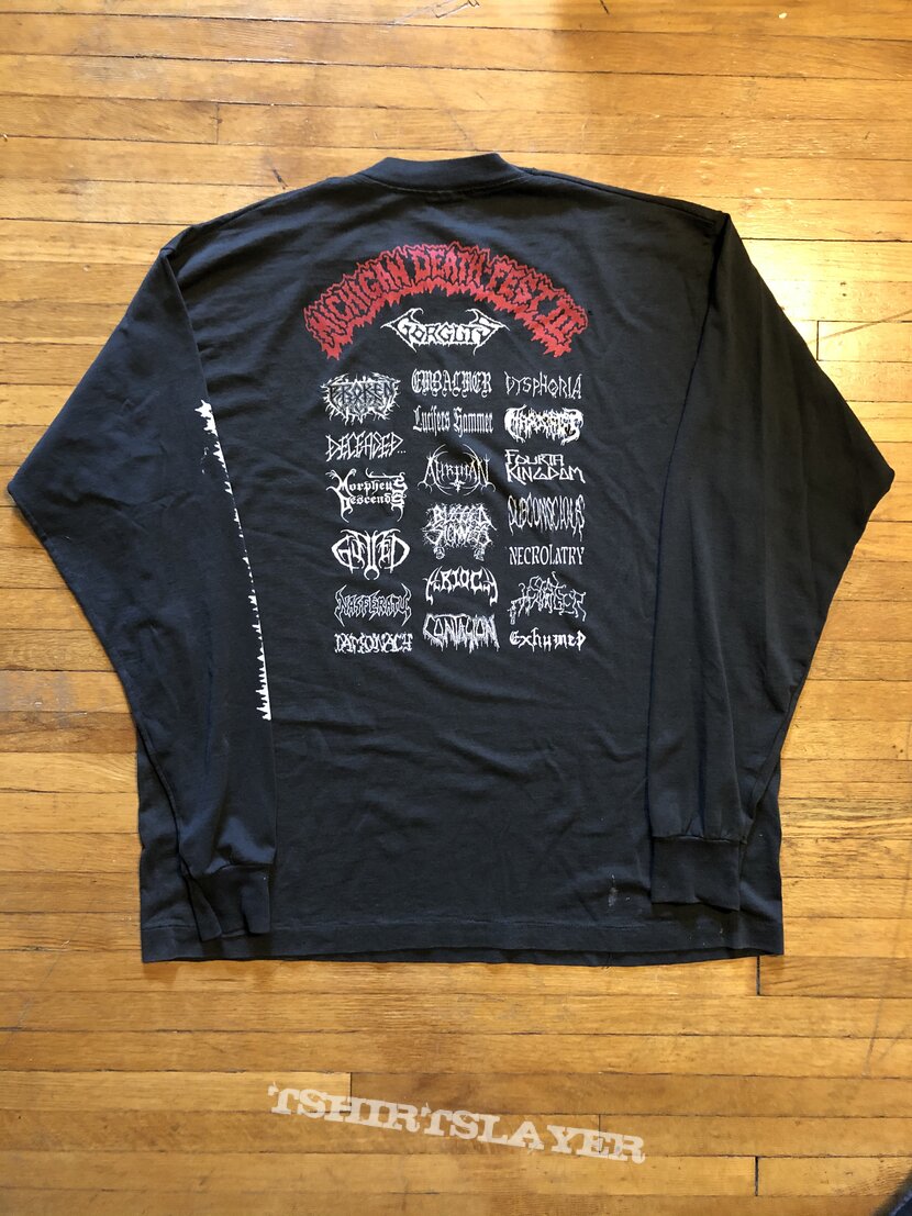 Michigan Death Fest 3 longsleeve 