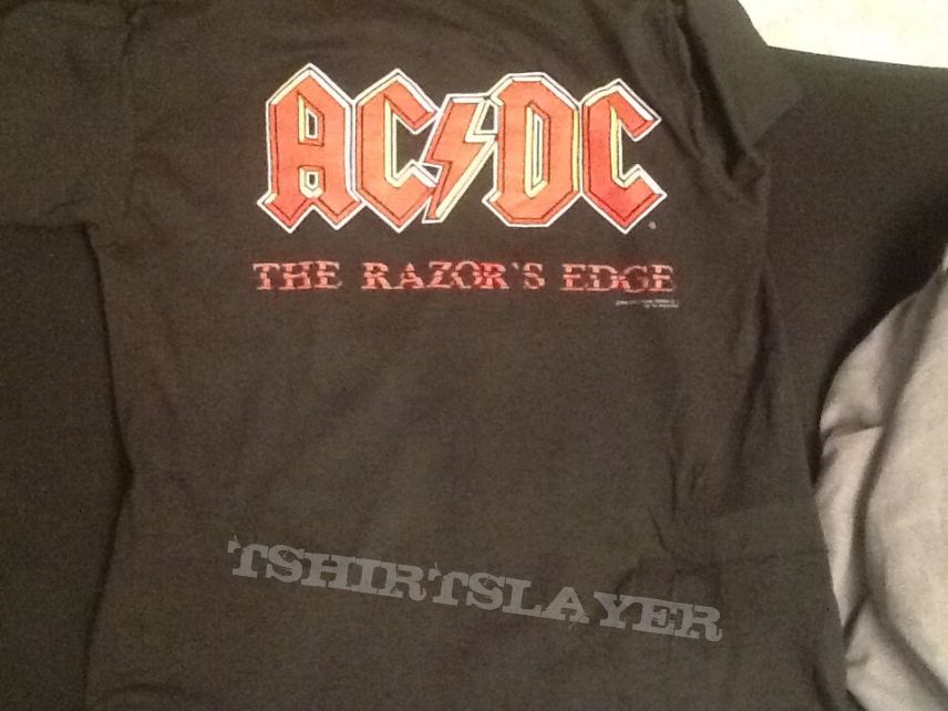 Vintage AC/DC Razors Edge shirt
