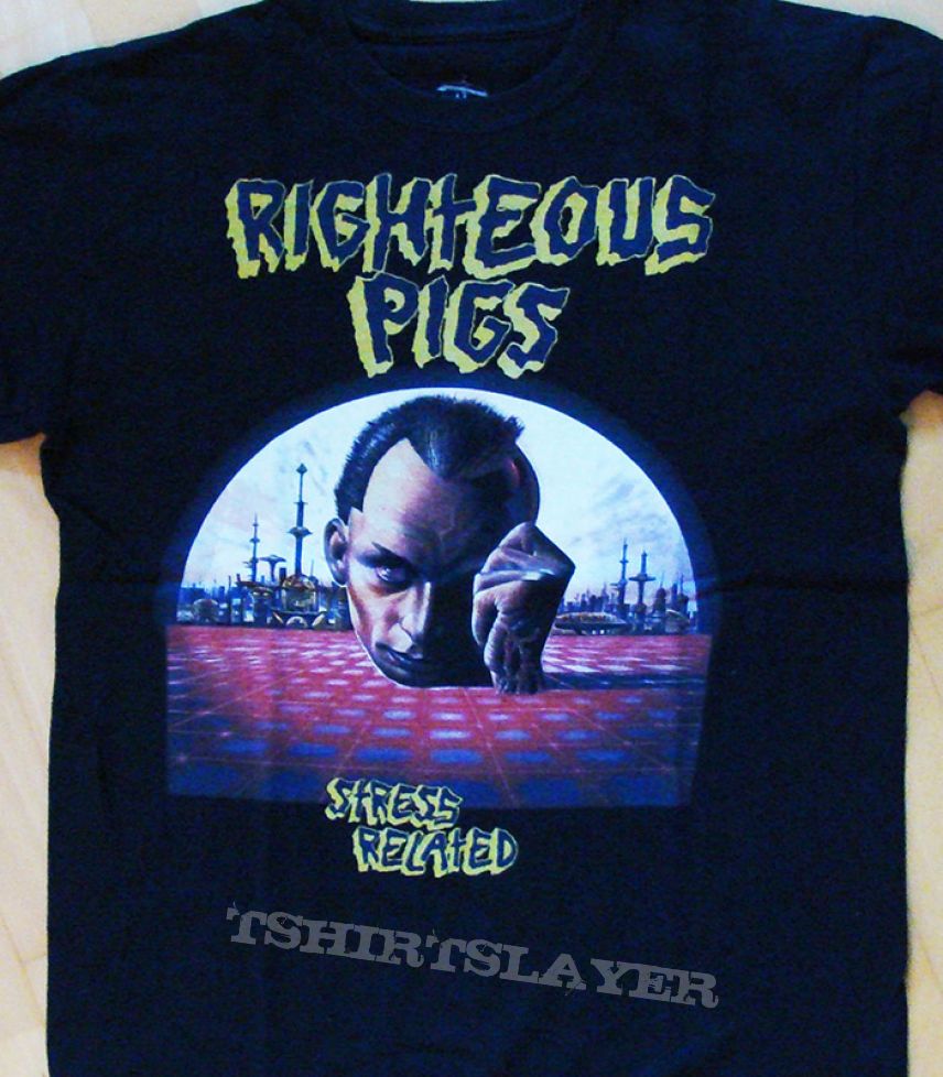 Righteous Pigs - Stress Related T-Shirt