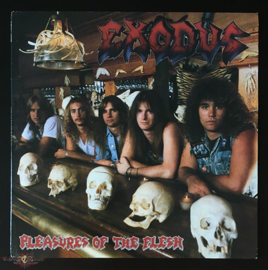 Exodus - Pleasures Of The Flesh LP
