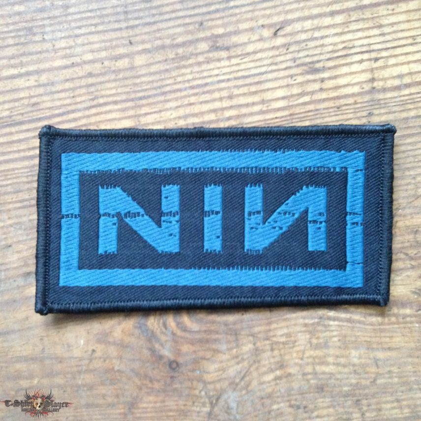 Nine Inch Nails NIN - logo patch