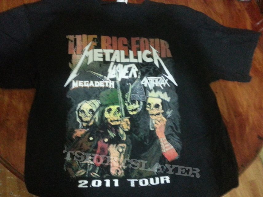 metallica, anthrax, megadeath, slayer | TShirtSlayer TShirt and