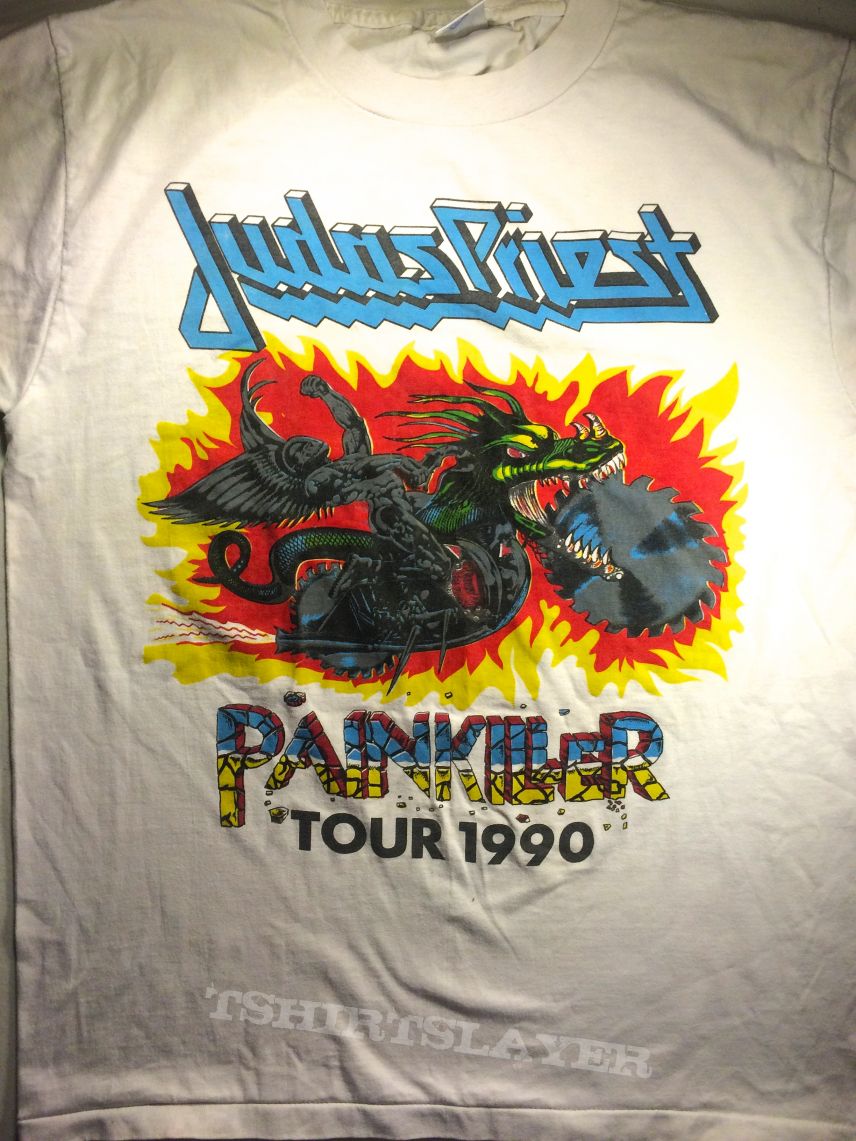 Vintage Judas Priest Painkiller Megadeth Rust in Peace Tour 1990