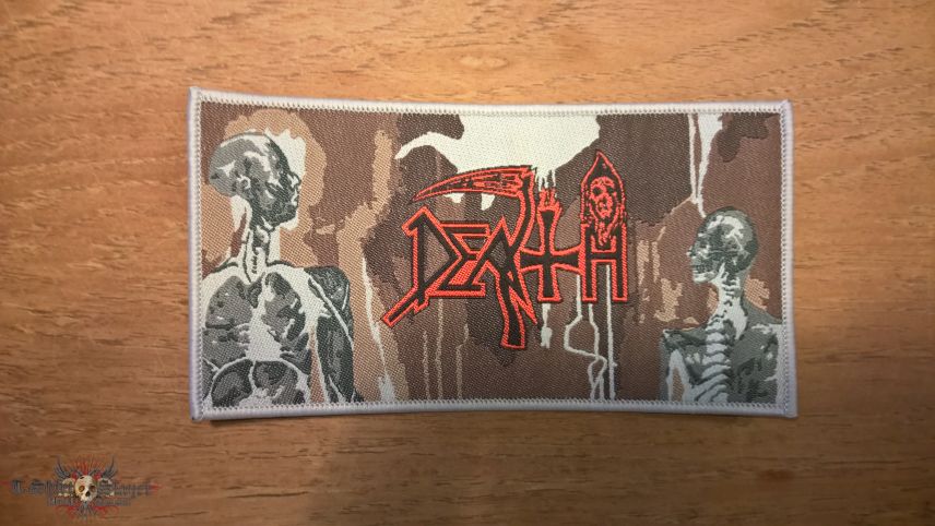 Death - Human woven Patch