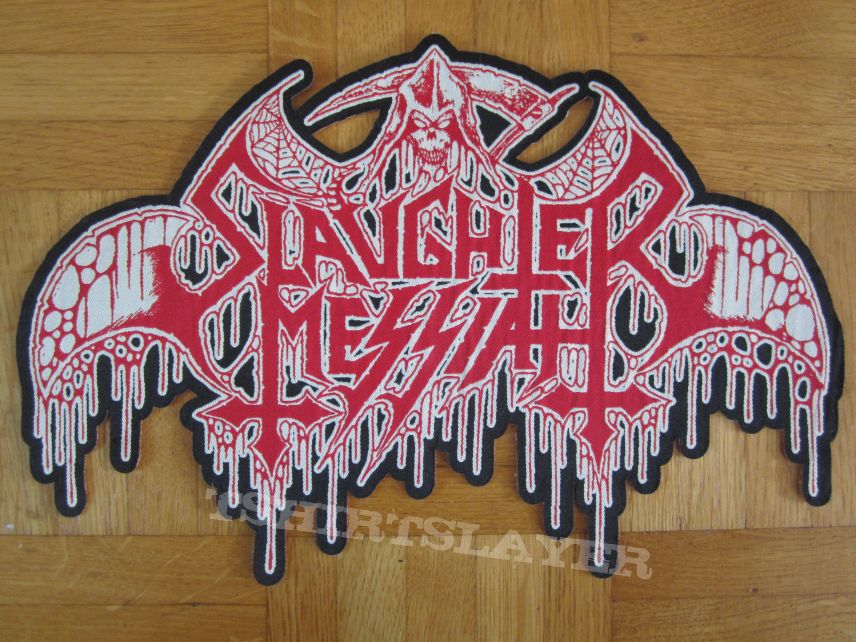 Slaughter Messiah - Official Woven Logo Backpatch (Patch)