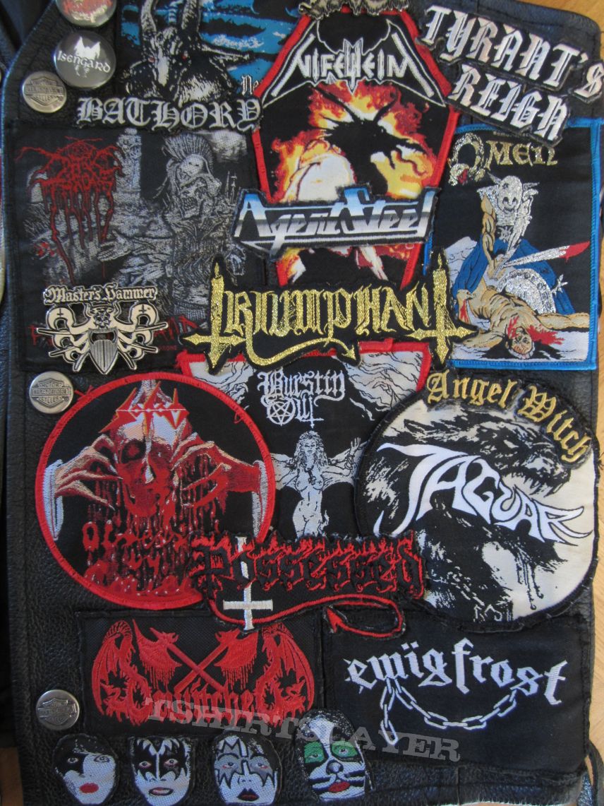 Iron Maiden Leather Battle Jacket, Vest, Kutte Iron Maiden Leather Battle Jacket, Vest, Kutte