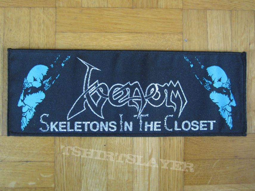 Venom - Skeletons In The Closet Super Strip Patch