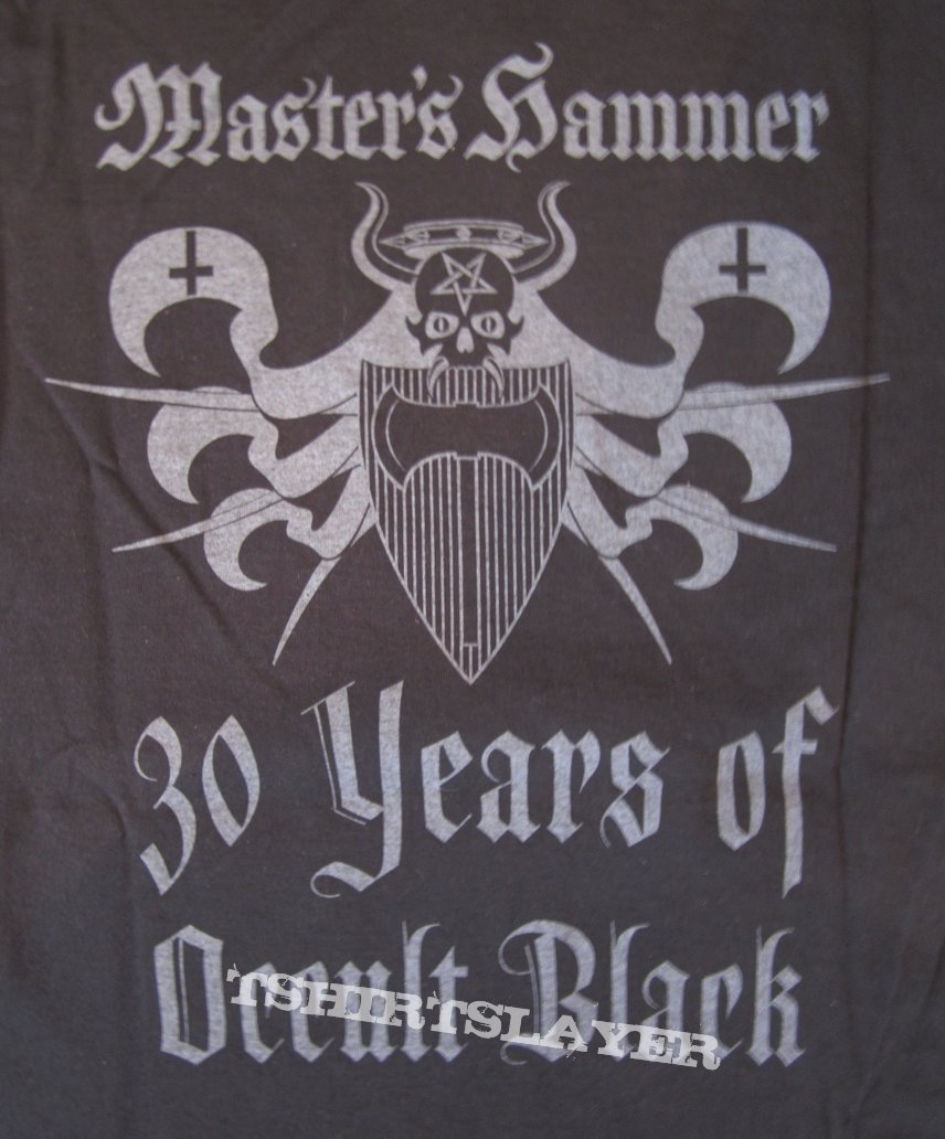 Master&#039;s Hammer - Ritual / 30 Years Of Occult Black T - Shirt (Size M)