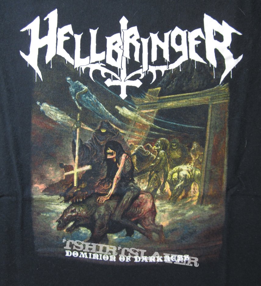Hellbringer - Dominion Of Darkness T- Shirt 2012 (Size M)