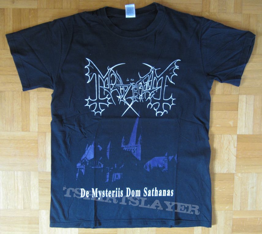 Mayhem - De Mysteriis Dom Sathanas T- Shirt  2007 (Size M)