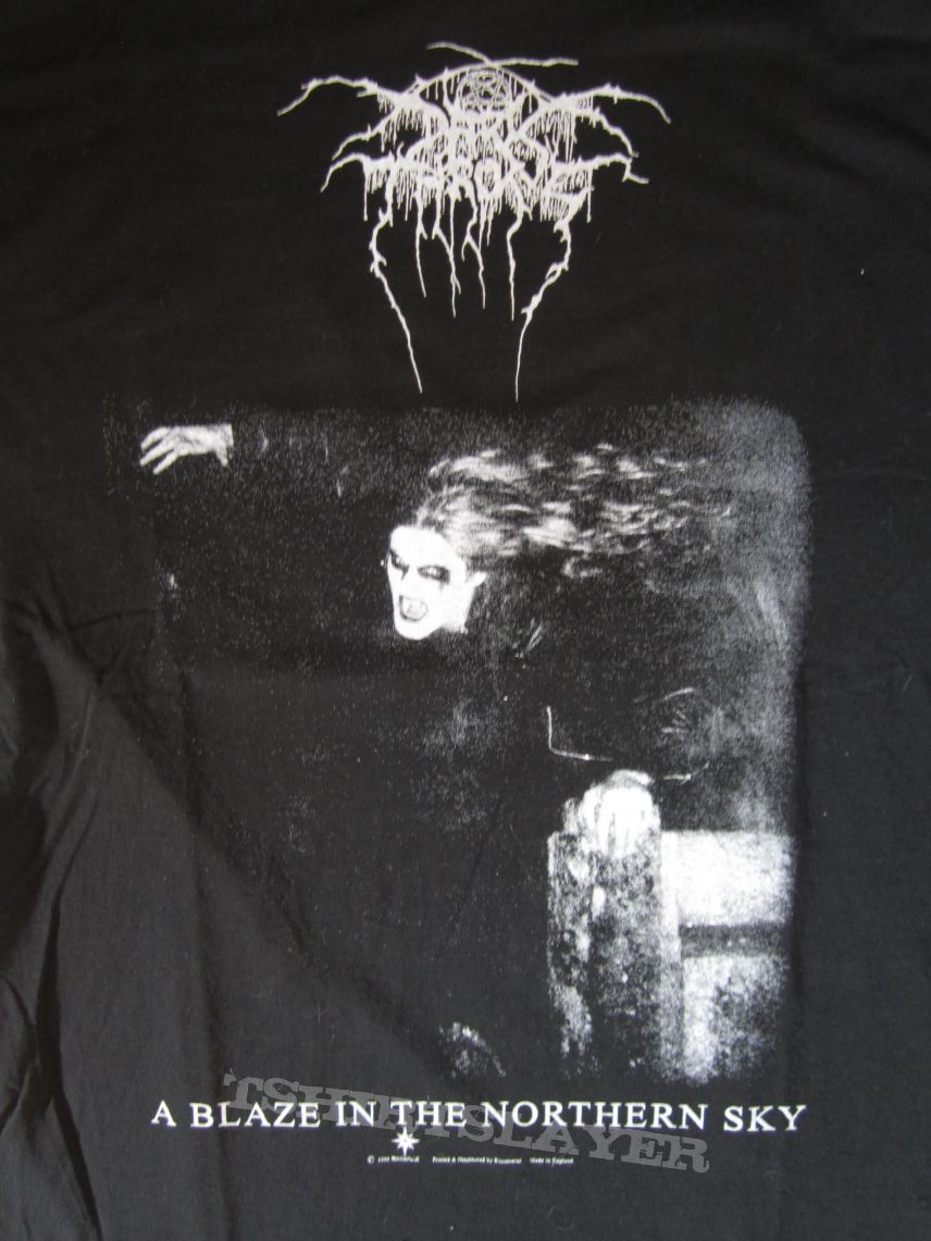 Darkthrone - A Blaze In The Northern Sky T- Shirt 1999 (Size XL)