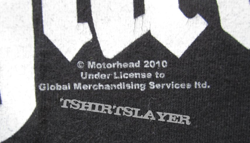 Motörhead - England T- Shirt 2010 (Size M)
