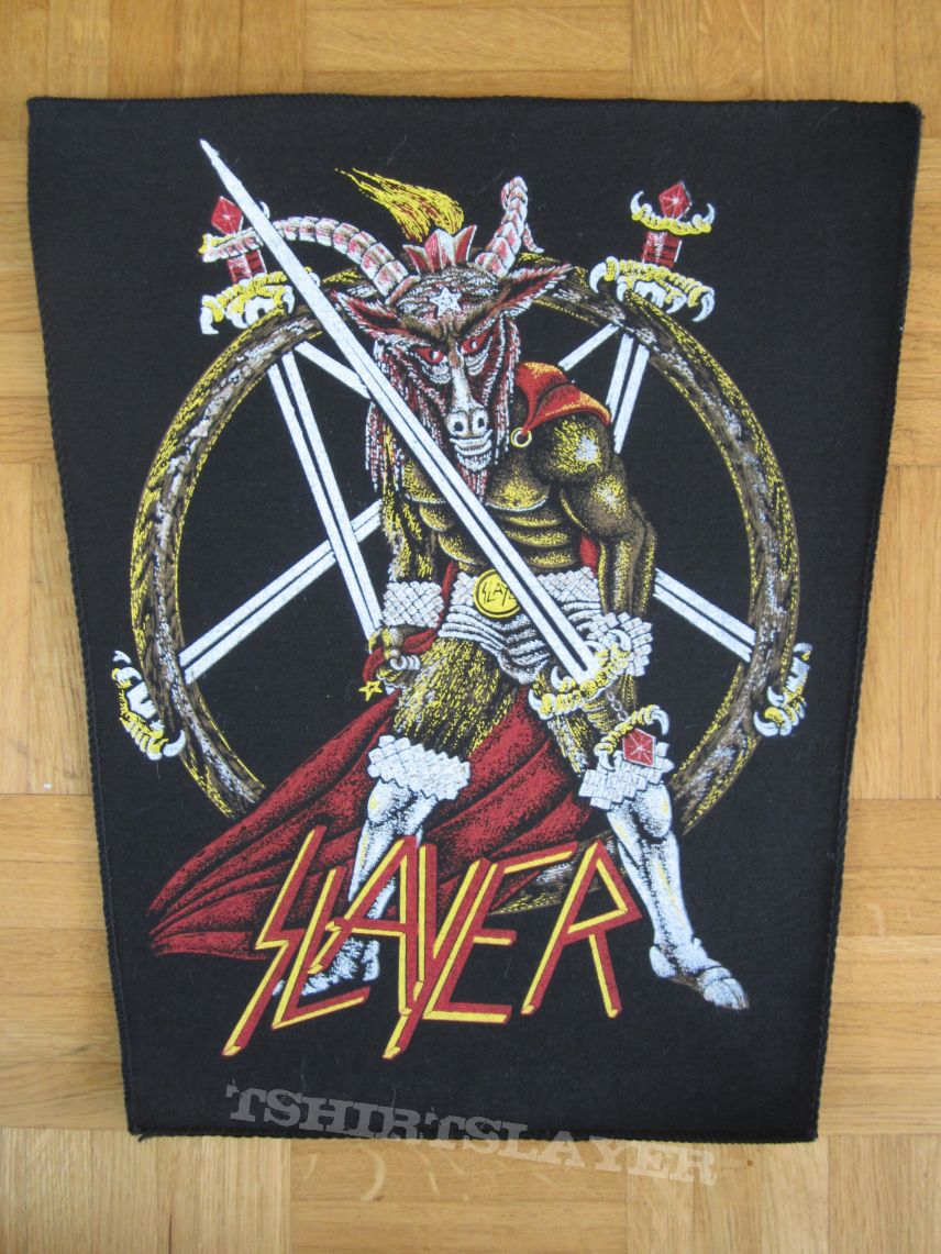 Slayer Sayer - Show No Mercy Original Backpatch (Patch)