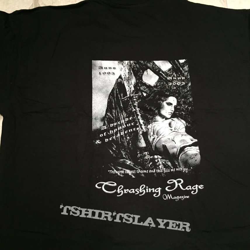 Thrashing Rage Black Metal fanzine TS