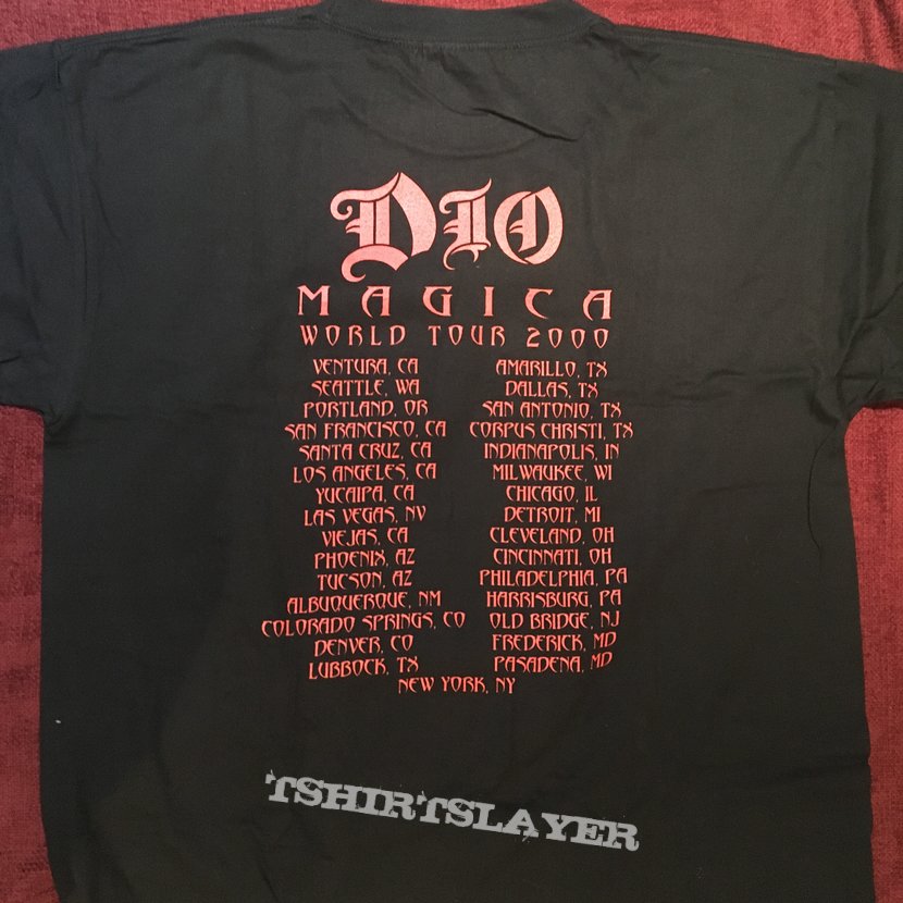 ディオ DIO MAGICA WORLD TOUR 2000 Tシャツ XL - Tシャツ/カットソー