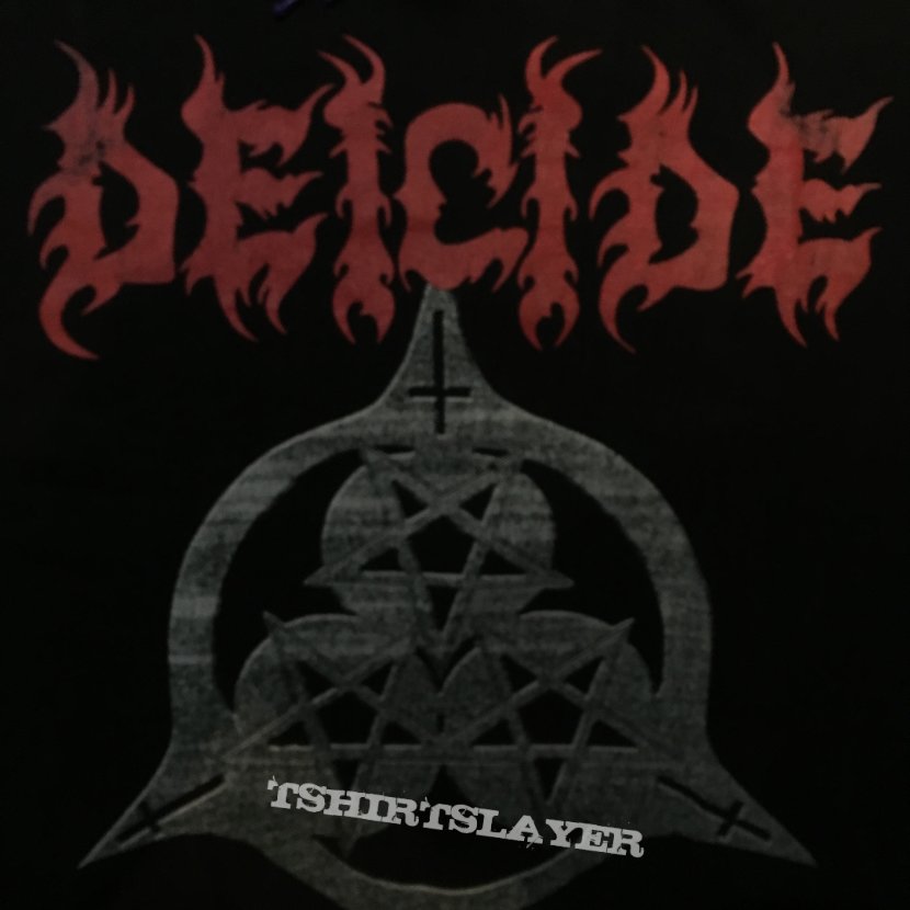 Deicide once upon the cross logo 95