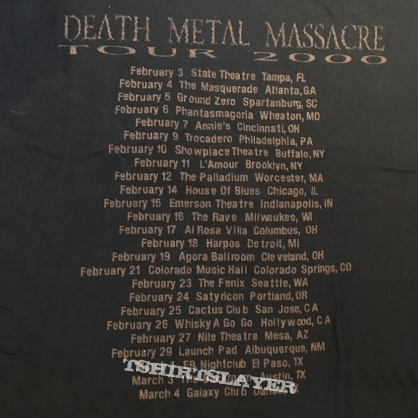 God Dethroned tour shirt 