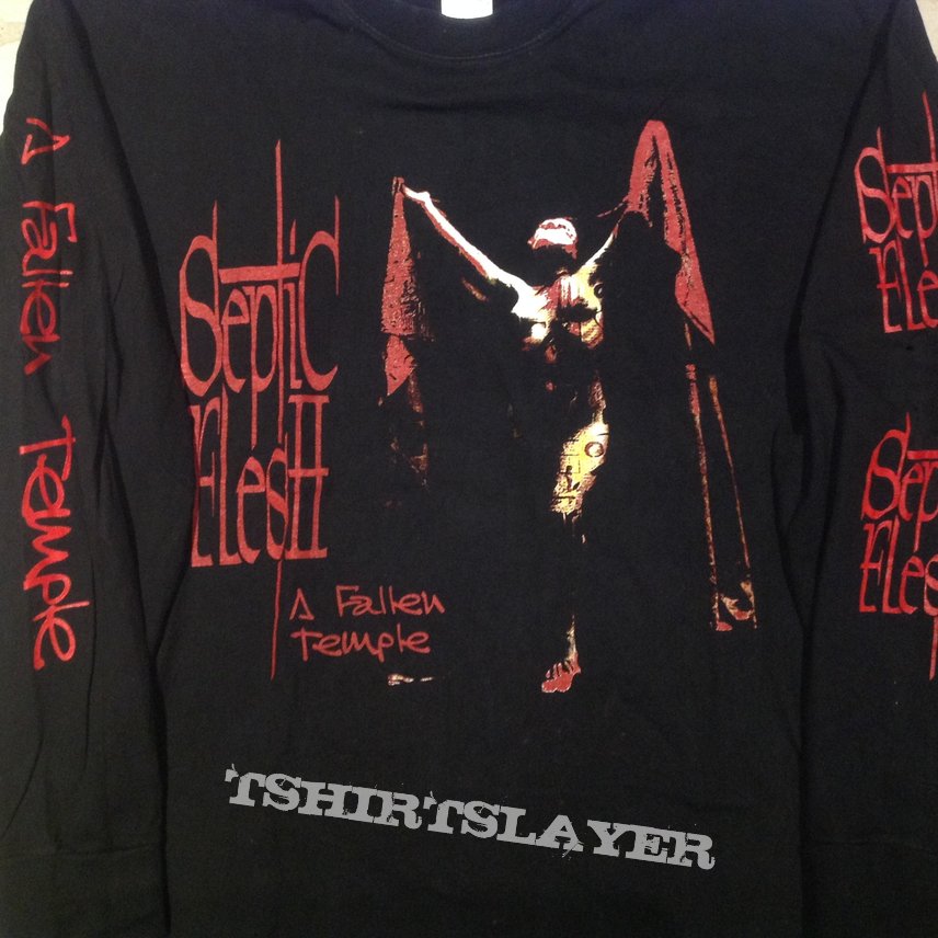 Septicflesh Septic Flesh A fallen Temple LS | TShirtSlayer TShirt and  BattleJacket Gallery