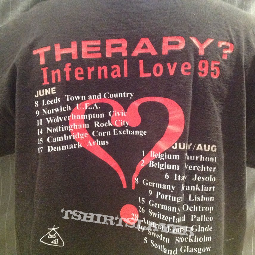 Therapy? Infernal Love Tour shirt