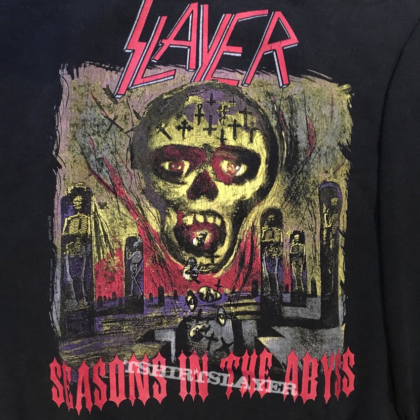 Slayer european campaign sweater 90