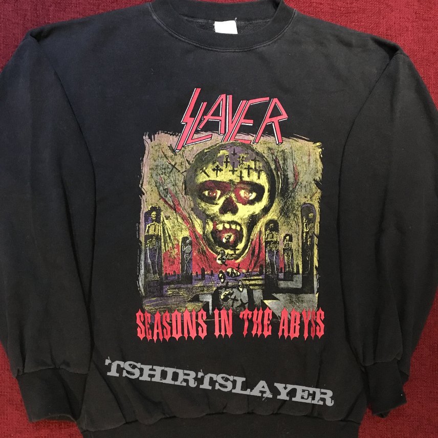 Slayer european campaign sweater 90